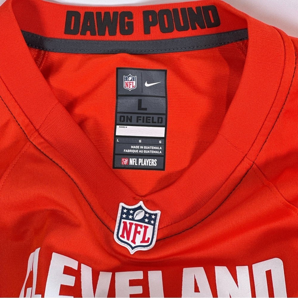 Cleveland Browns Baker Mayfield NFL On Field Jersey Nike Large - Picture 10 of 12